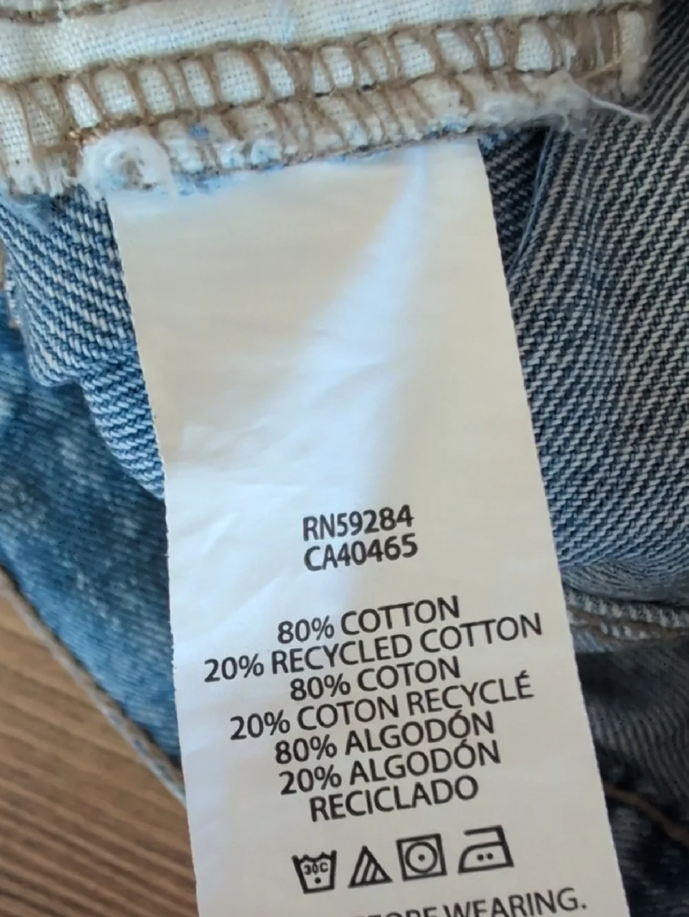 The Children's Place Blue Kids' Denim Shorts Boys 7           C202